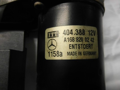 Scheibenwieschermotor vorne A Klasse W 168