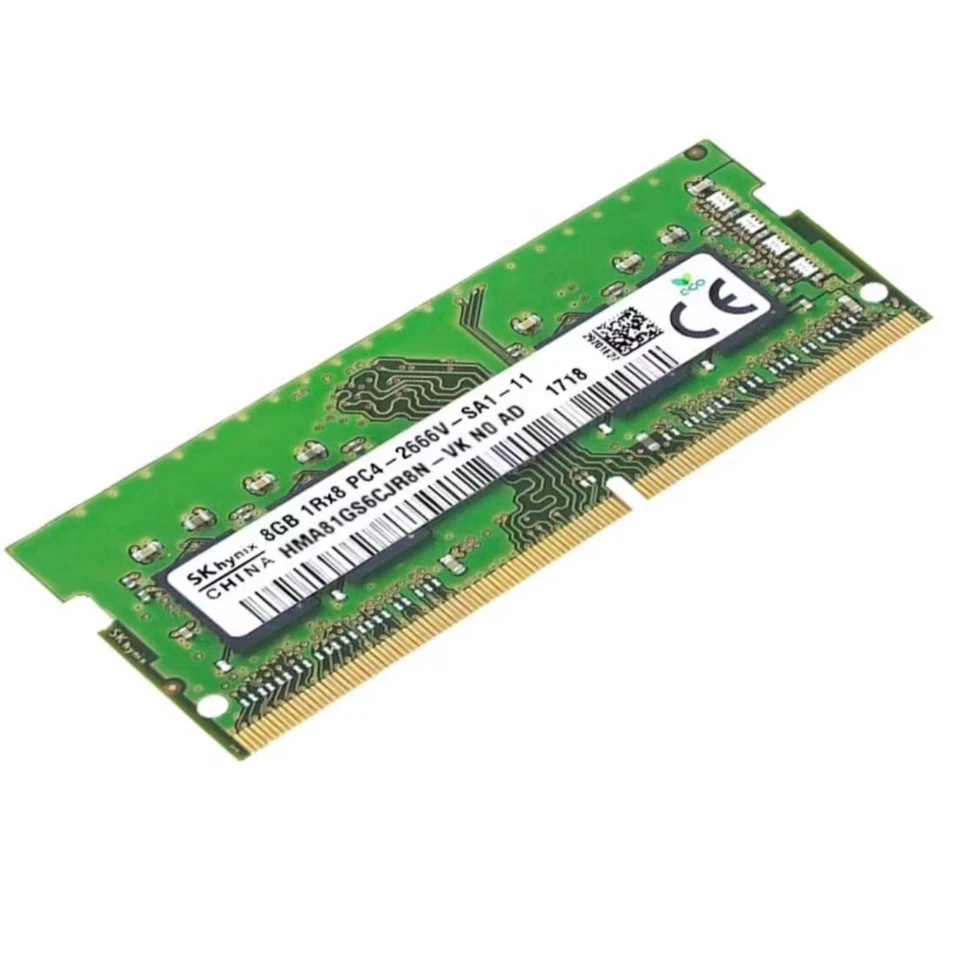 Hynix 16GB 2X8GB DDR4 PC4-21300 DDR4-2666MHz SODIMM Memory Ram HMA81GS6CJR8N-VK - Image 4 of 4