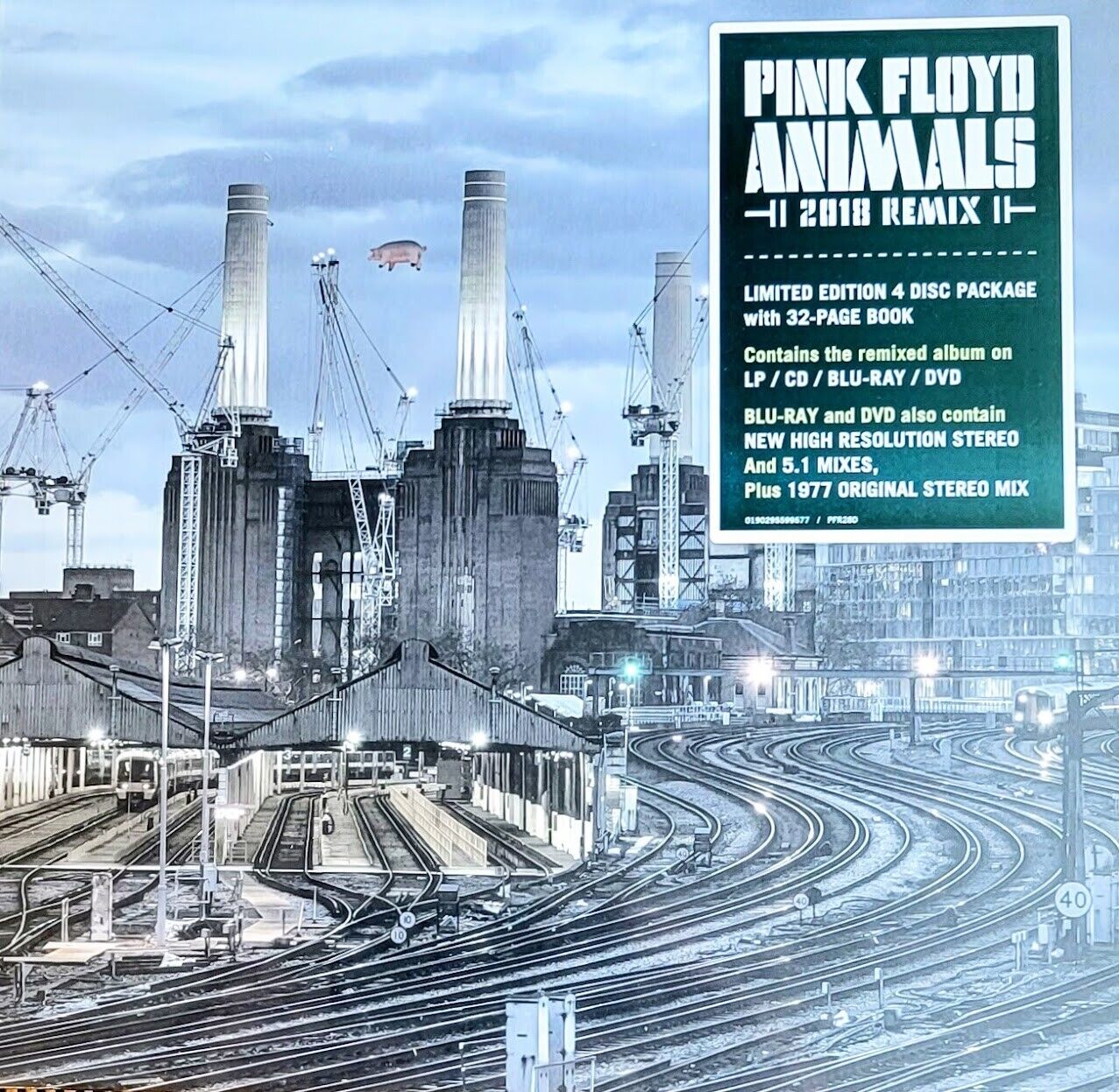 PINK FLOYD ANIMALS 2018 REMIX - LP, CD, BLU-RAY, DVD BOXED SET " NEW, SEALED "