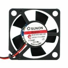 SUNON MC30100V2-000C-A99 3010 5V 0.38W Miniature Ultra-quiet Cooling Fan 2-wire