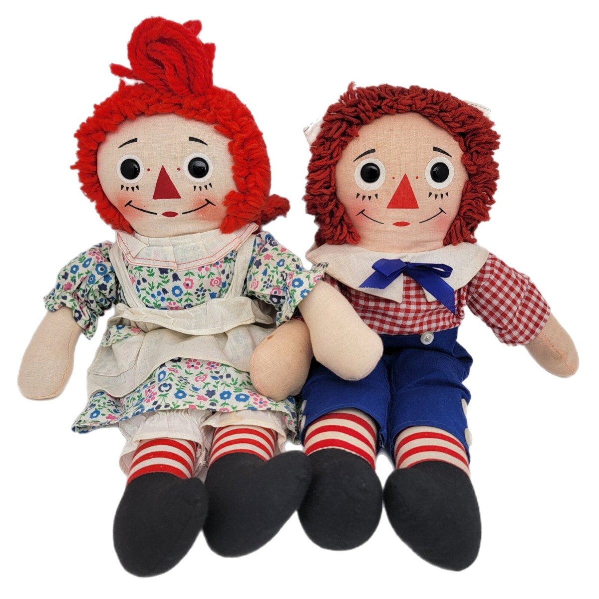 Vintage Original Raggedy Ann & Andy Dolls Knickerbocker | eBay Vintage Original Raggedy Ann & Andy Dolls Knickerbocker | eBay