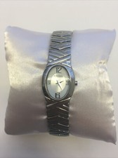 OROLOGIO FONTENAY da donna in acciaio, NUOVO con scatola, etichette libretto 