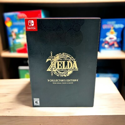 New Legend of Zelda Tears Of The Kingdom Collectors Edition For Nintendo Switch