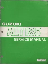 1984 SUZUKI ATV 3 WHEELER ALT 185 SERVICE MANUAL