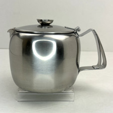Stainless Steel Teapot  2 Pint Old Hall Vintage 18/8 Robert Welch Mid Century