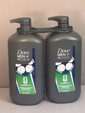 Dove Men+Care Sandalwood Striker Body & Face Wash 32oz (2 Pack) FIFA World Cup 0.78 per gallon