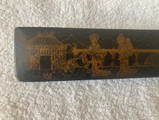 Japanese calligraphy　花と石の墨書掛軸 木製収納ケース付き Japanese Calligraphy In Antique Japanese Boxes for sale | eBay