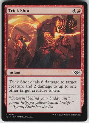 MTG Trick Shot 151 Outlaws of Thunder Junction C Normal NM