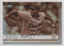2019 Topps Chrome Sepia Refractor Matthew Boyd Matt Boyd #83 c7w