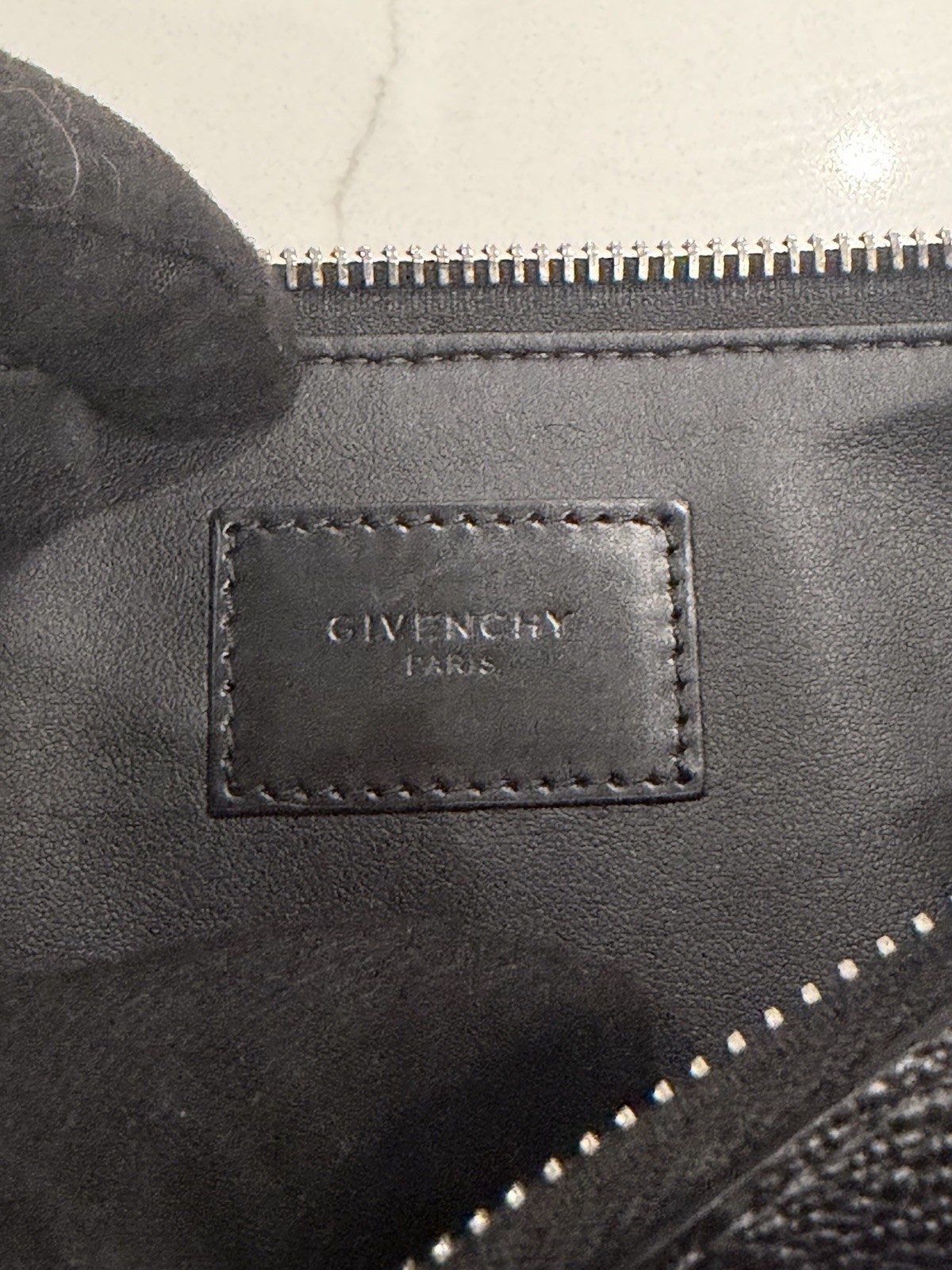 Givenchy Shark-print Leather Document Holder - image 7
