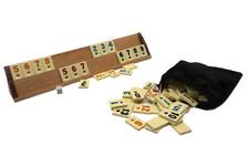 B-Ware Okey takimi Rummy Set Holzoptik Okey G...