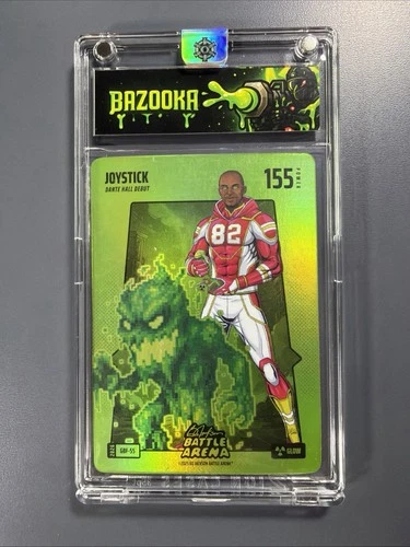 2026 Bo Jackson Battle Arena The Kid | Green Glow Joystick Case hit. 1/5