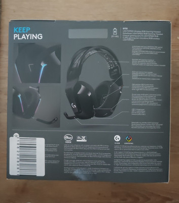Logitech G733 LIGHTSPEED Wireless RGB Gaming Headset Over-Ear USB Schwarz
