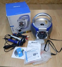 Memorex Karaoke Machine MKS2112 Box, Manual, 2 Microphones, CD G Sample Disc