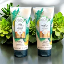 Lot Of 2 Herbal Essence Bio Renew Curl Defining Cream Mango and Aloe 6.8 oz