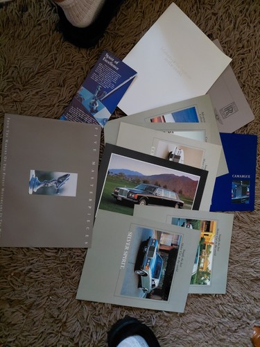 1980s Rolls-Royce Promotional Brochures Lot – Pride of Britain, Spirit of Ecstas