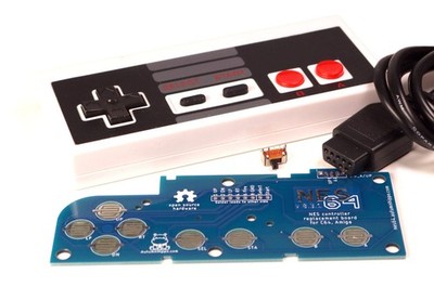 NES64 - Nintendo NES controller for Commodore 64 C64/Amiga, Ready-to-use,kit,PCB