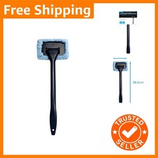 Microfiber Window Mop with Extended Handle - Effortless Cleaning 38.5cm x 13.5cm