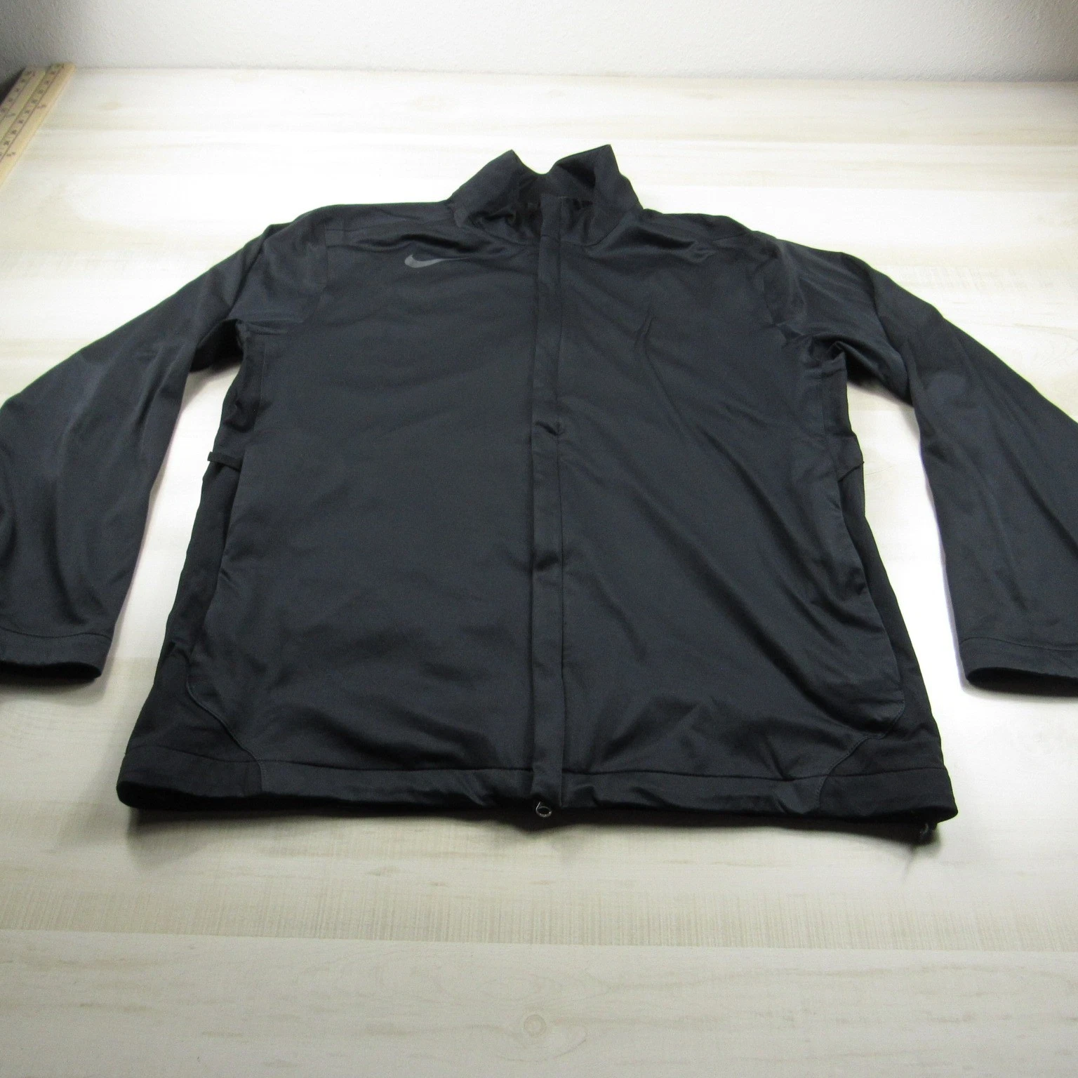 Nike Jacket Mens Large Black Storm Fit 5 Waterproof Zip Golf Performance
Opens in a new window or ta