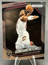 2024-25 Panini Prizm Black Donovan Mitchell Base #49 Cleveland Cavaliers