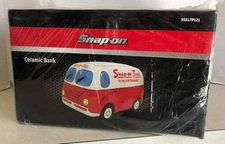Vintage Snap On Ceramic Bank New In Box