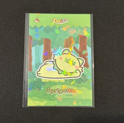 Limited Edition Full Art Rare Smile Sprigatito Pokemon Card Database #0906   
