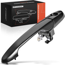 Front Left Driver Side Exterior Door Handle with Keyhole Compatible with Chevrol
