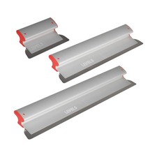 LEVEL5 Drywall Skimming Blade Set  10, 24  32 Inch Skimming Blades  Ergono...