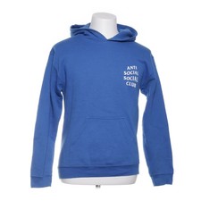 Anti Social Social Club, Kapuzenpullover, Größe: S, Blau, Print #itS