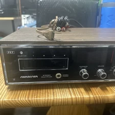 SoundDesign AM-FM Stereo Player Receiver & 8 Track Model #4491-3
