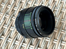 Helios 44-2 58mm f/2 Lens M42 Mount Soviet USSR Vintage Bokeh Swirly Portrait