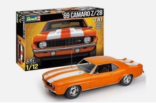 Revell 1/12 Scale 1969 Chevy Camaro 3'n'1 Plastic Model Kit 12812 - NEW SEAL