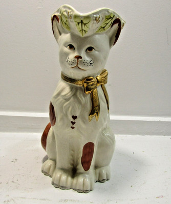 Royale Stratford Rushton Staffordshire England Figural Tory Cat Pitcher by BF
