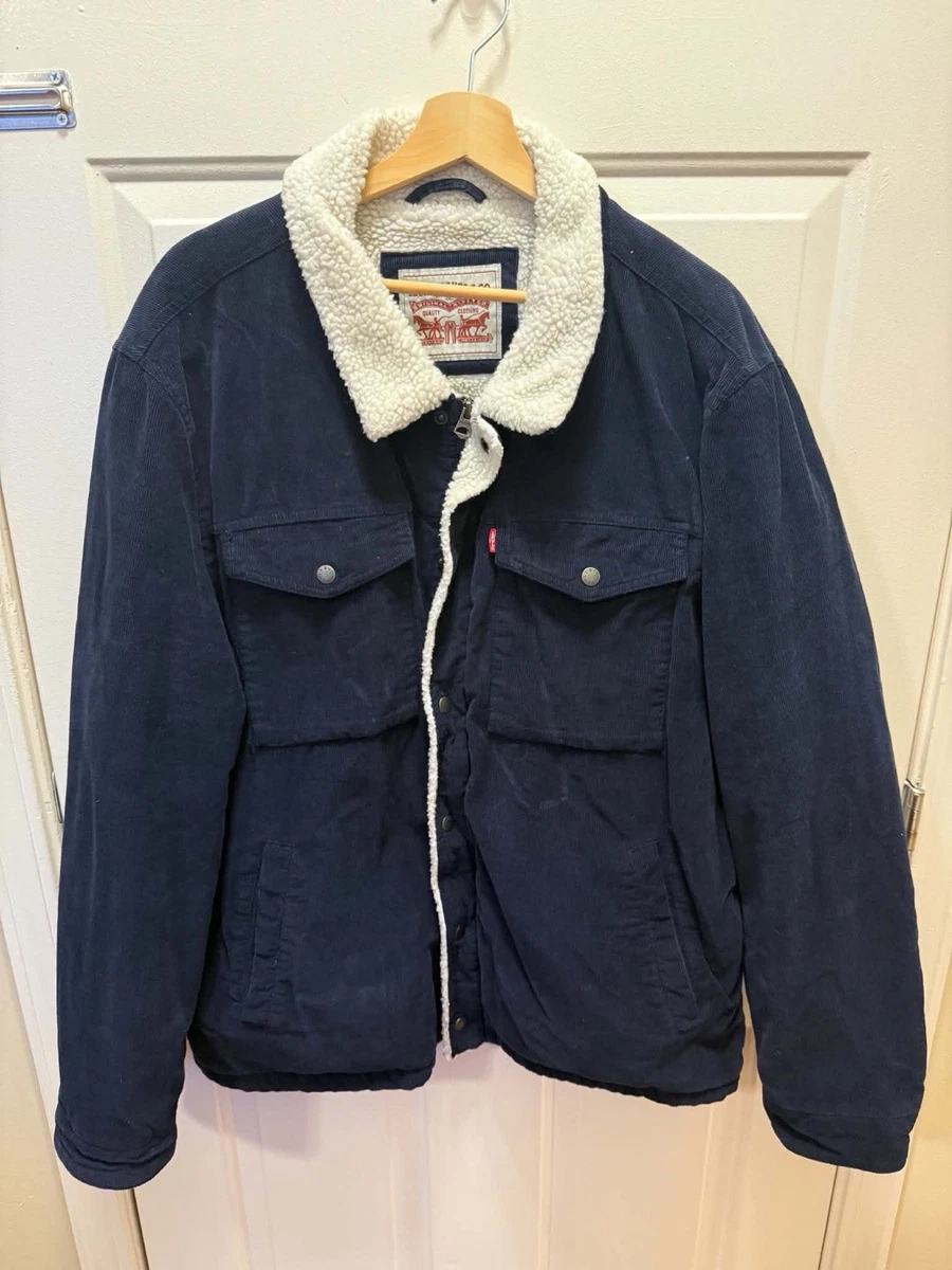 Levi's Corduroy Blue Coats, Jackets & Vests for Men for Sale