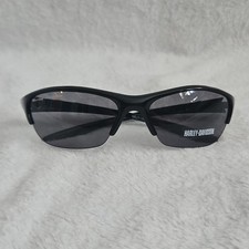 Harley-Davidson HDS 456 BLK-3 Men's Wrap Sunglasses Black Frame Gray Lenses