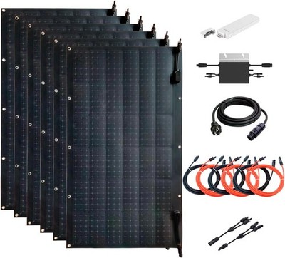 Technaxx FLEXIBLE SOLAR PANEL PLUG AND PLAY WIFI 600W TX-233