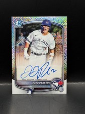 #BMA-JP JoJo Parker 2025 Bowman Draft AU Auto Toronto Blue Jays Chrome Auto Mojo