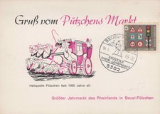 Ansichtskarte Gruß vom Pützchens Markt Beue...
