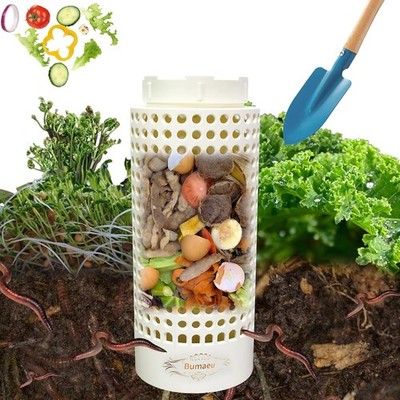 Underground Worm Farm, Garden Mini vermicomposting bin for use in Outdoor Garden