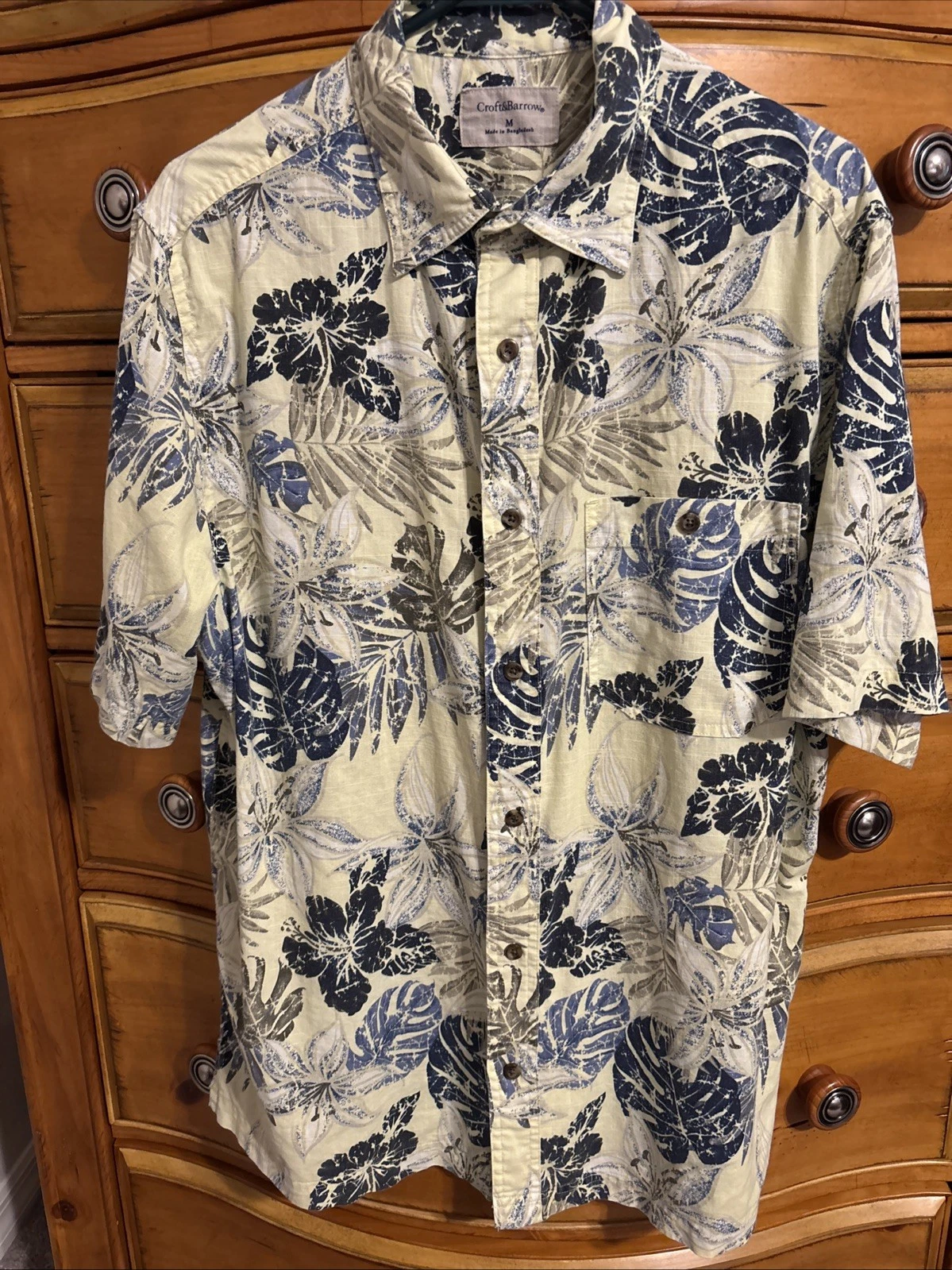 Hawaiian Shirt Men’s Croft And Barrow