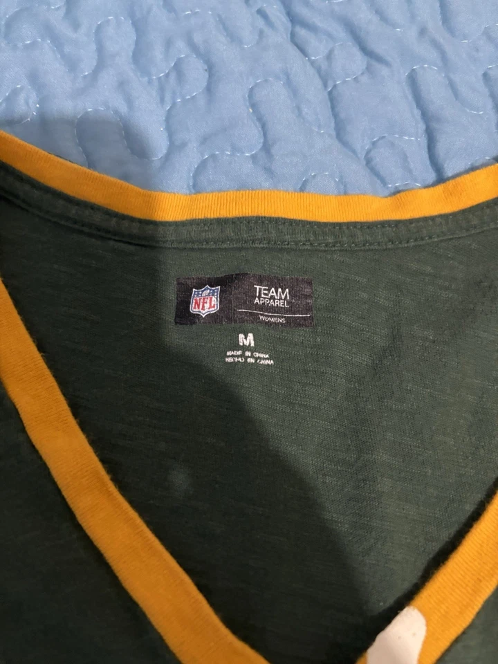 Camiseta bebé Green Bay Packers verde y amarilla, talla M Foto 2 de 4