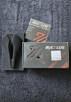 Bucklos 3D Printed Fahrradsattel, Carbon Rails, Specialized Power Shape