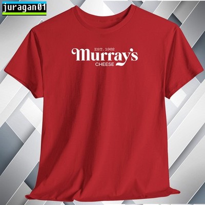 Murray's Cheese 1962 T-Shirt Logo Black/Gray/Blue/Red/White S to 5XL Made in USA