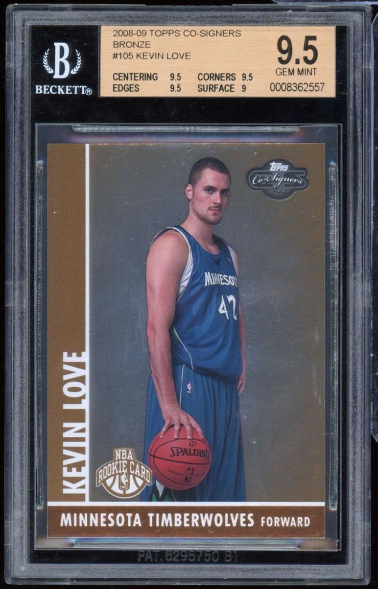 Kevin Love Basketball Serial Numbered Sports Trading Cards