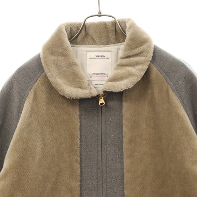 Visvim 24AW Mackenzie JKT Zip-Up Blouson Grey/Beige Used | eBay