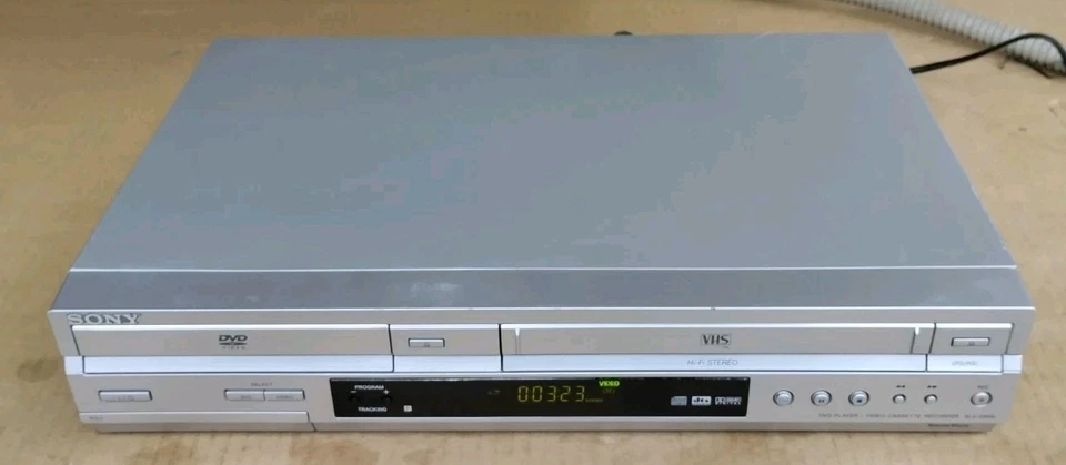 SONY VIDEOREGISTRATORE VHS 6 TESTINE STEREO CON TELECOMANDO - Immagine 4 di 4