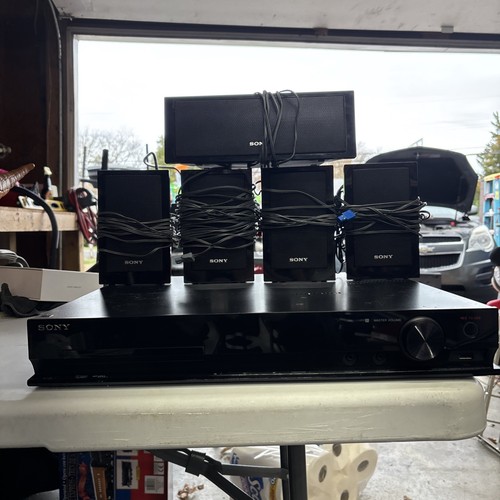 Sony HBD-DZ170 DVD Receiver Complete Set With Surround Sound Speakers * TESTED *