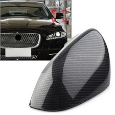 Spiegelkappe Au&szlig;enspiegelkappe Links Kohlefaser f&uuml;r Jaguar XF XFR XFR-S XJ