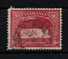 Tasmania 1905 6d Carmine Lake SG254A fine CDS used WS45228