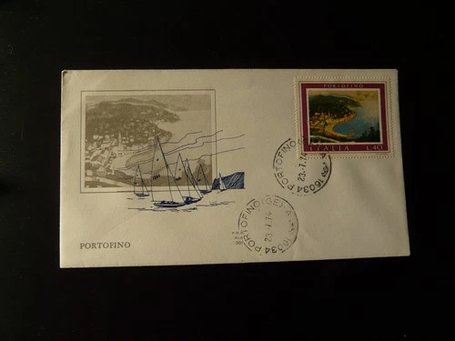 tourism Portofino FDC Italy 1974